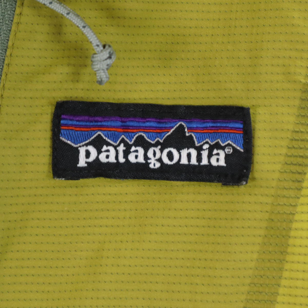 patagonia パタゴニア フーディニ エア ジャケット S 黄緑系 アウトドア 24010FA23 ポケッタブル メンズ