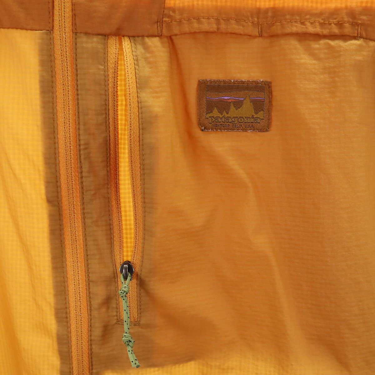 patagonia パタゴニア フーディニスタッシュ ハーフジップ ジャケット M オレンジブラウン系 アウトドア 23410SP24 プルオーバー ポケッタブル メンズ