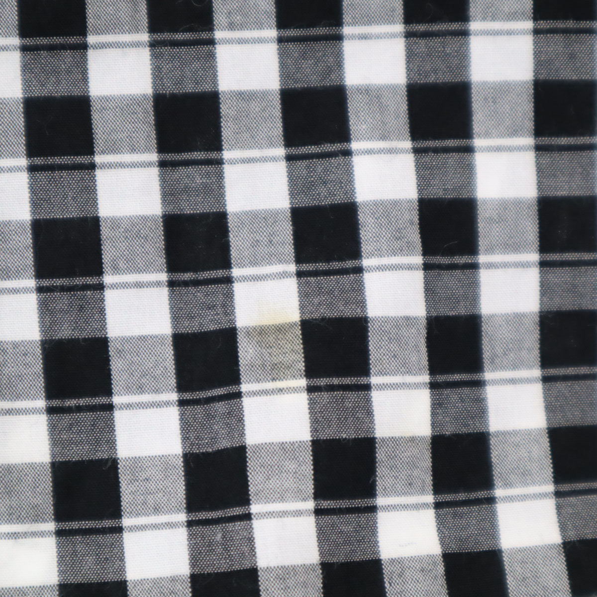 PORTER CLASSIC ポータークラシック 日本製 ギンガムチェック 長袖 ROLL UP シャツ L ブラック メンズ