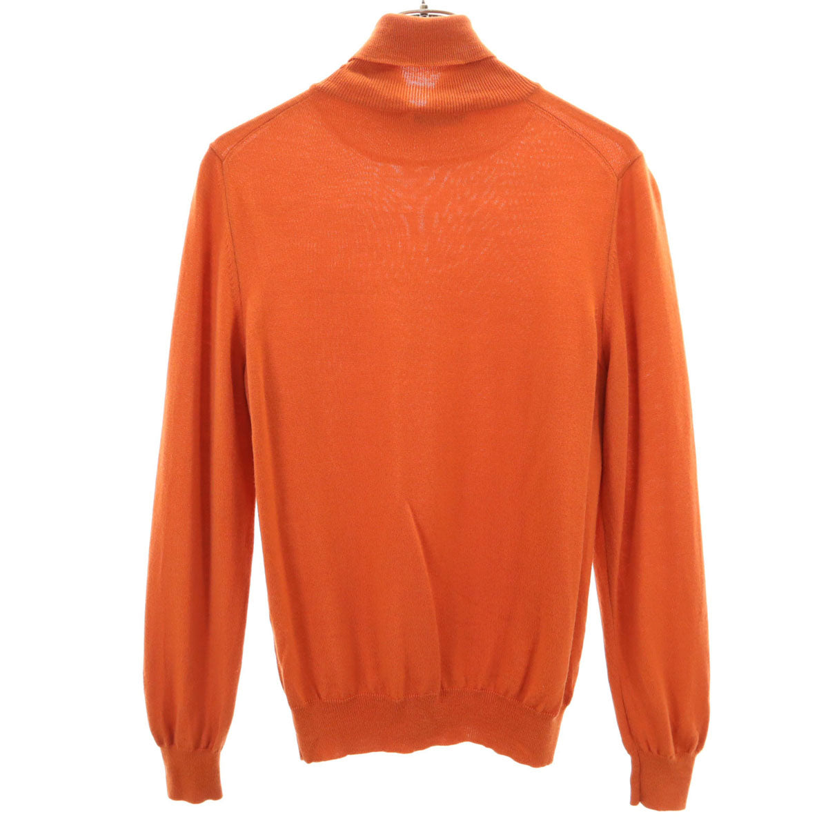 Gran Sasso グランサッソ イタリア製 長袖 タートルネック セーター 46 オレンジ ニット メンズ