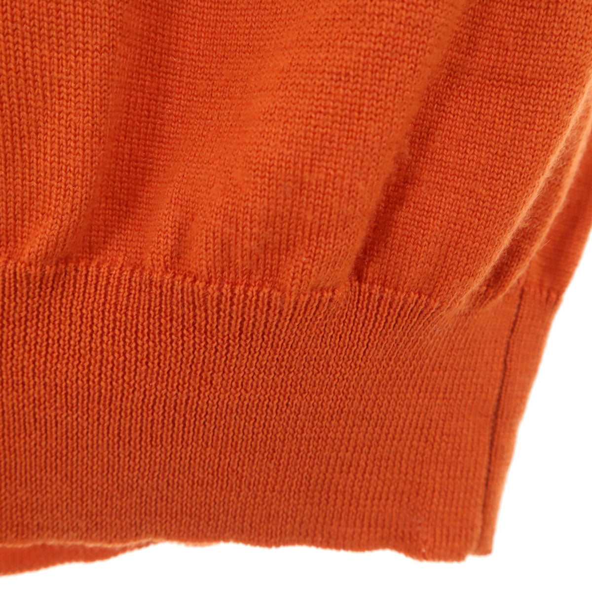 Gran Sasso グランサッソ イタリア製 長袖 タートルネック セーター 46 オレンジ ニット メンズ