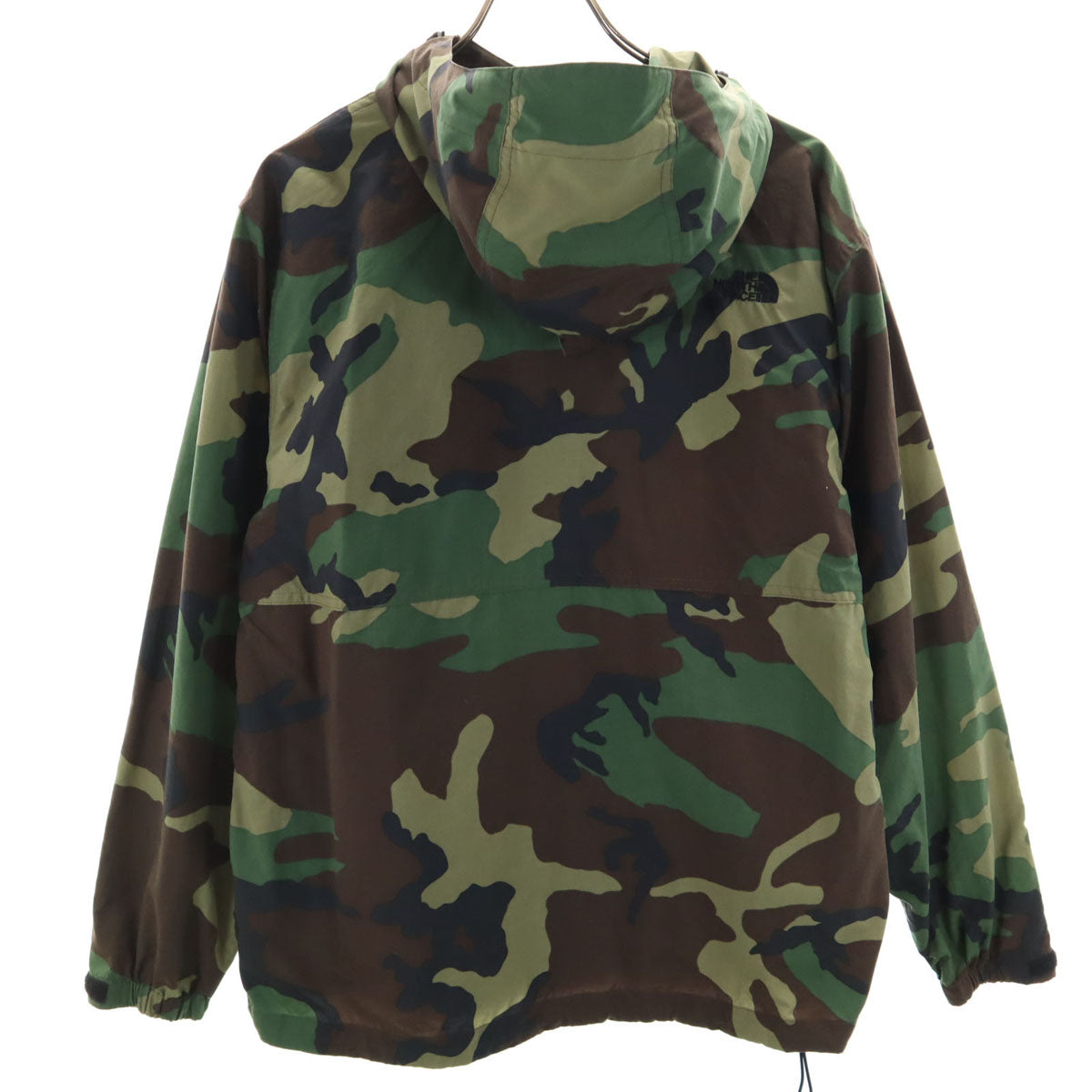 THE NORTH FACE ザノースフェイス 迷彩柄 ノベルティコンパクト ジャケット M カーキ アウトドア NP71535 メンズ