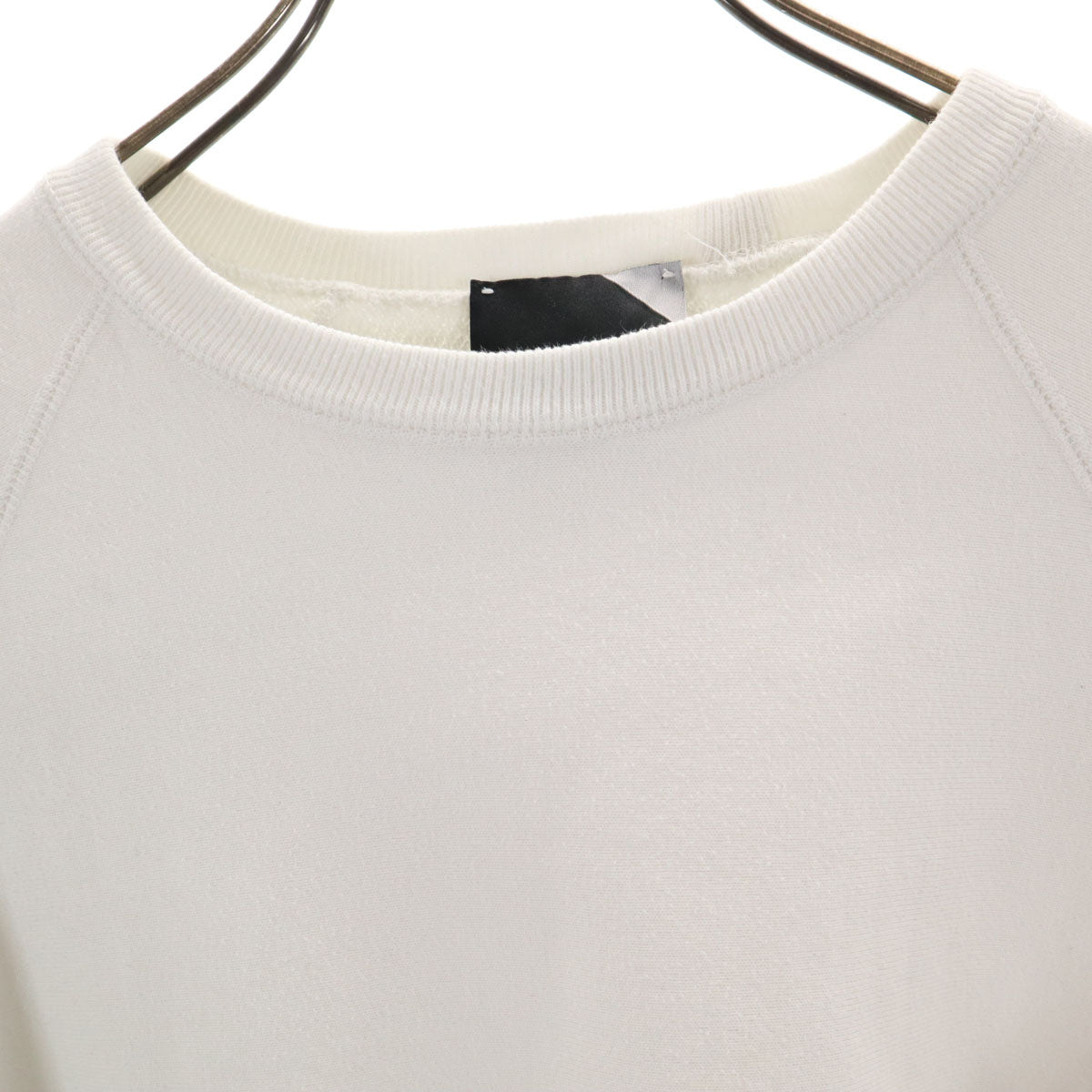 ATON エイトン 日本製 長袖 スウェット 2 ホワイト レディース