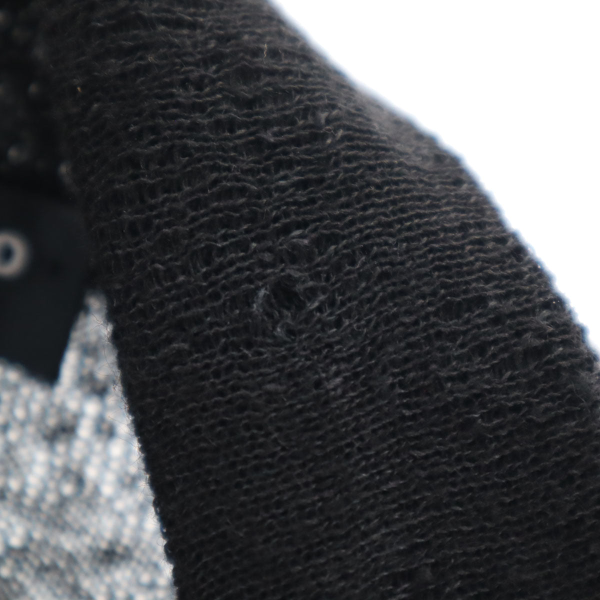 GEMMA.H UOMO ジャンマアッカウォモ イタリア製 リネン スカル 長袖 ニットカーディガン S ブラック メンズ