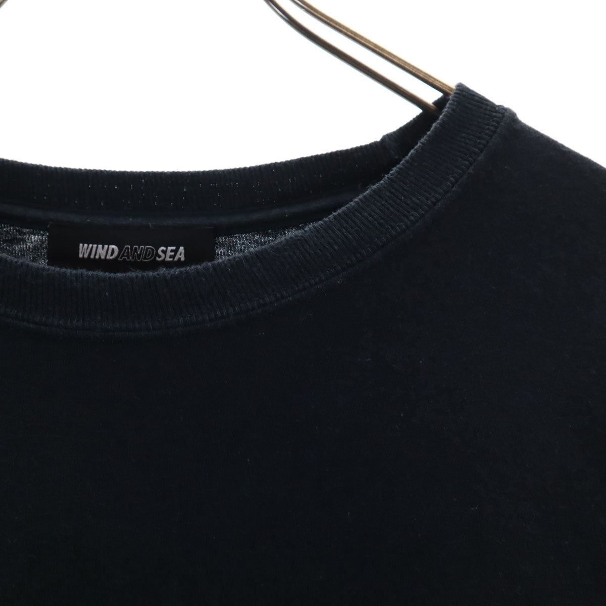 WIND AND SEA ウィンダンシー バックプリント JEROME 長袖 Tシャツ XL ブラック ロンT メンズ