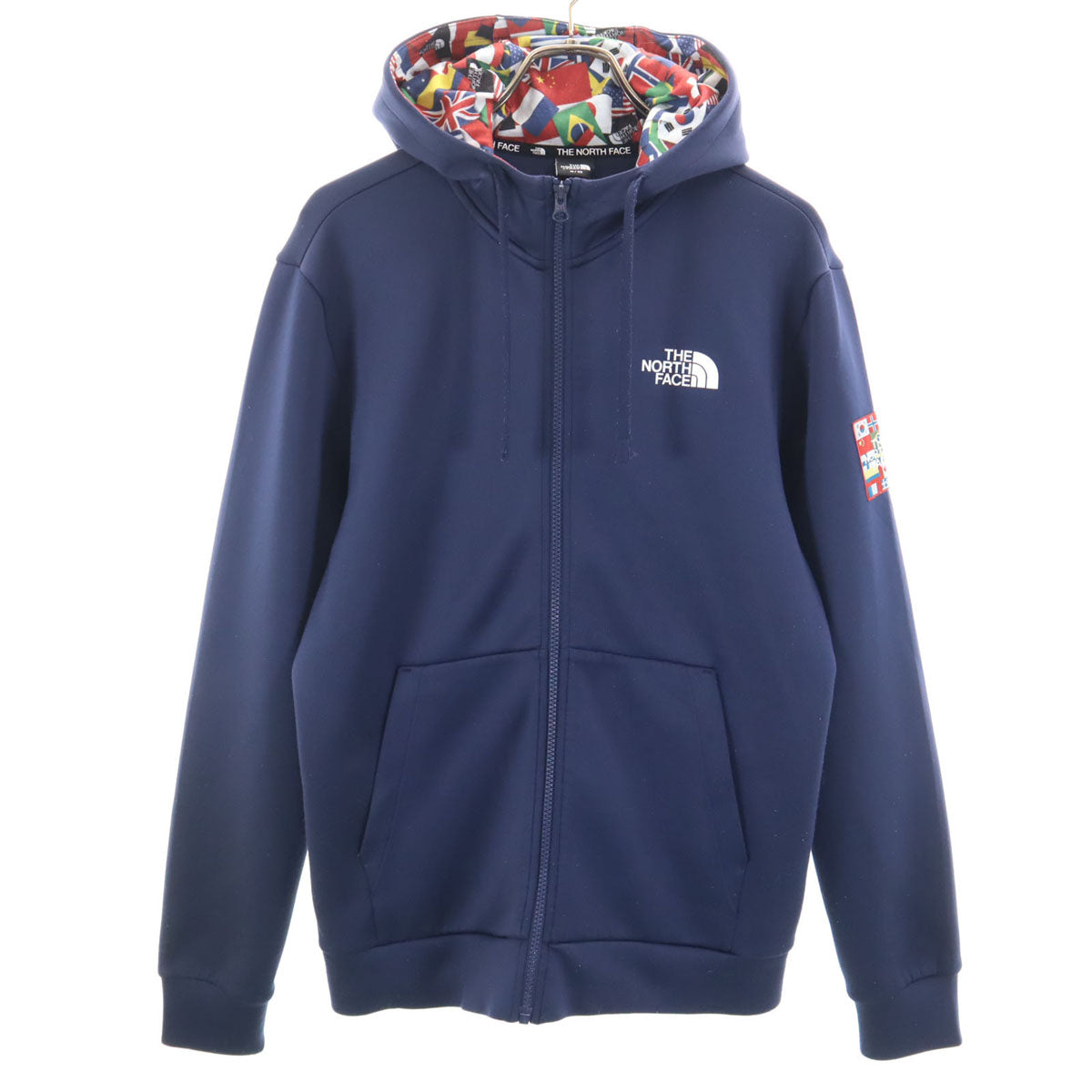 THE NORTH FACE ノースフェイス 長袖 ジップパーカー M ネイビー アウトドア NJ5JI54A メンズ