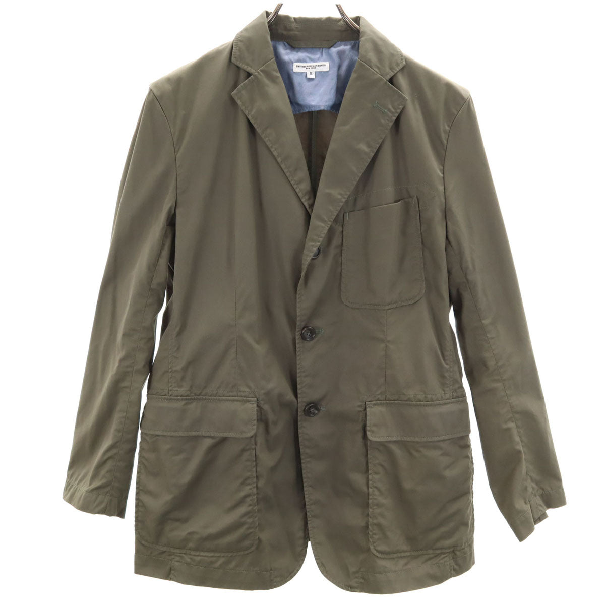 Engineered Garments エンジニアードガーメンツ USA製 ドライバーズ ジャケット S オリーブ系 メンズ
