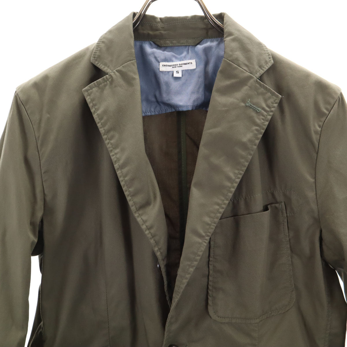 Engineered Garments エンジニアードガーメンツ USA製 ドライバーズ ジャケット S オリーブ系 メンズ