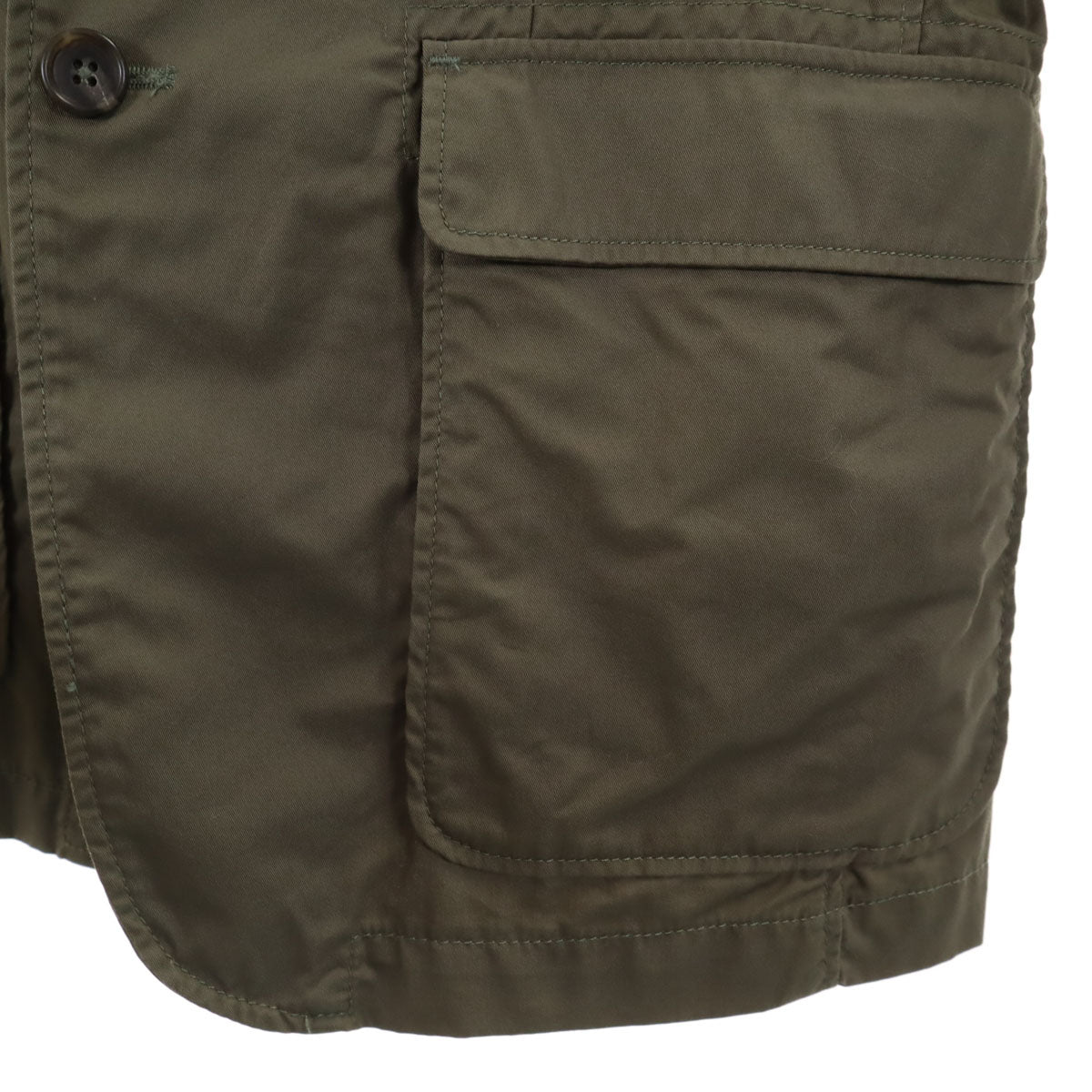 Engineered Garments エンジニアードガーメンツ USA製 ドライバーズ ジャケット S オリーブ系 メンズ