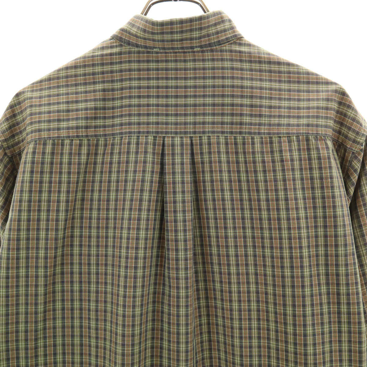 THE NORTH FACE ノースフェイス 長袖 ボタンダウンシャツ M オリーブ系 アウトドア NT26407 メンズ