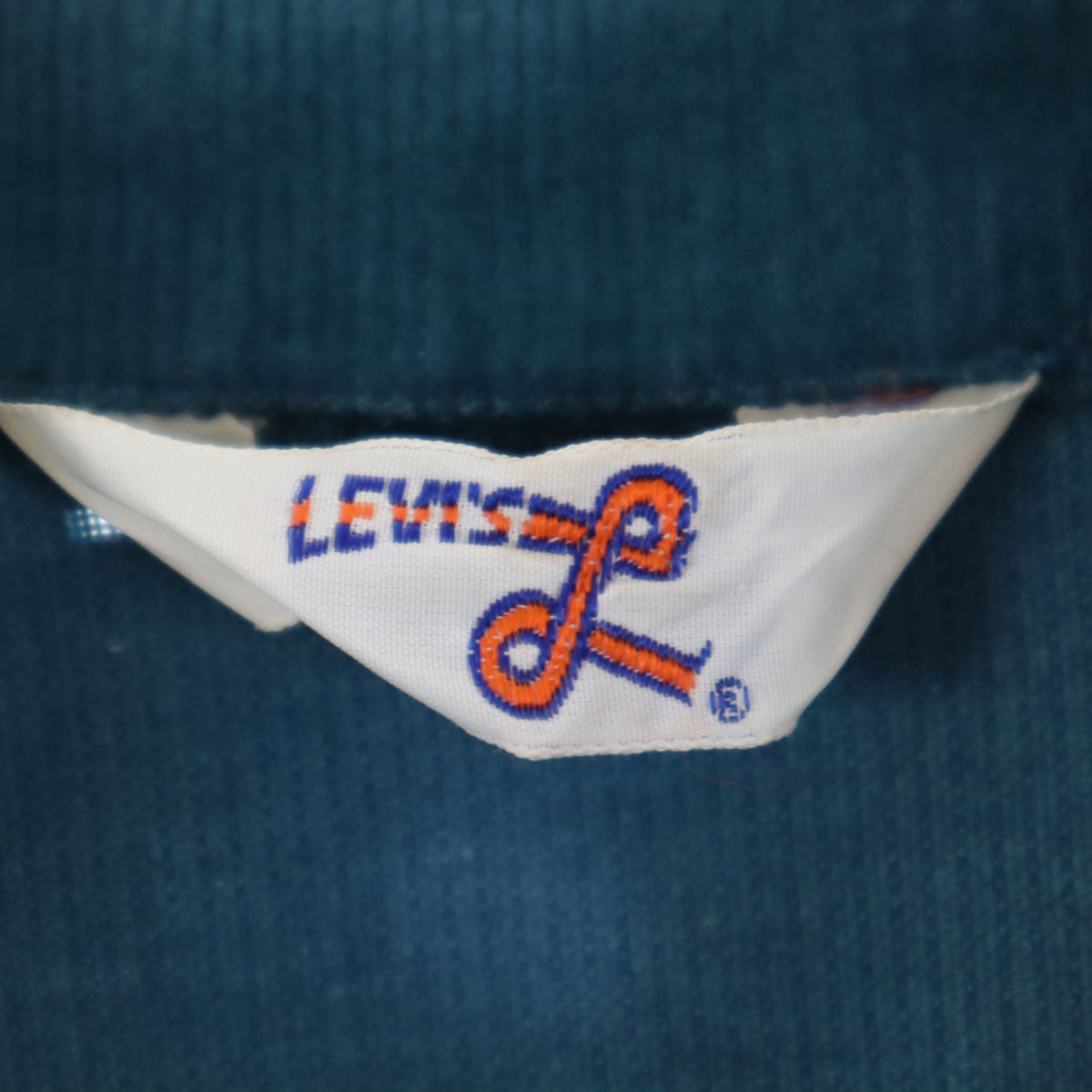 Levi's リーバイス 70s 80s ヴィンテージ 長袖 コーデュロイシャツ 青紺 レディース