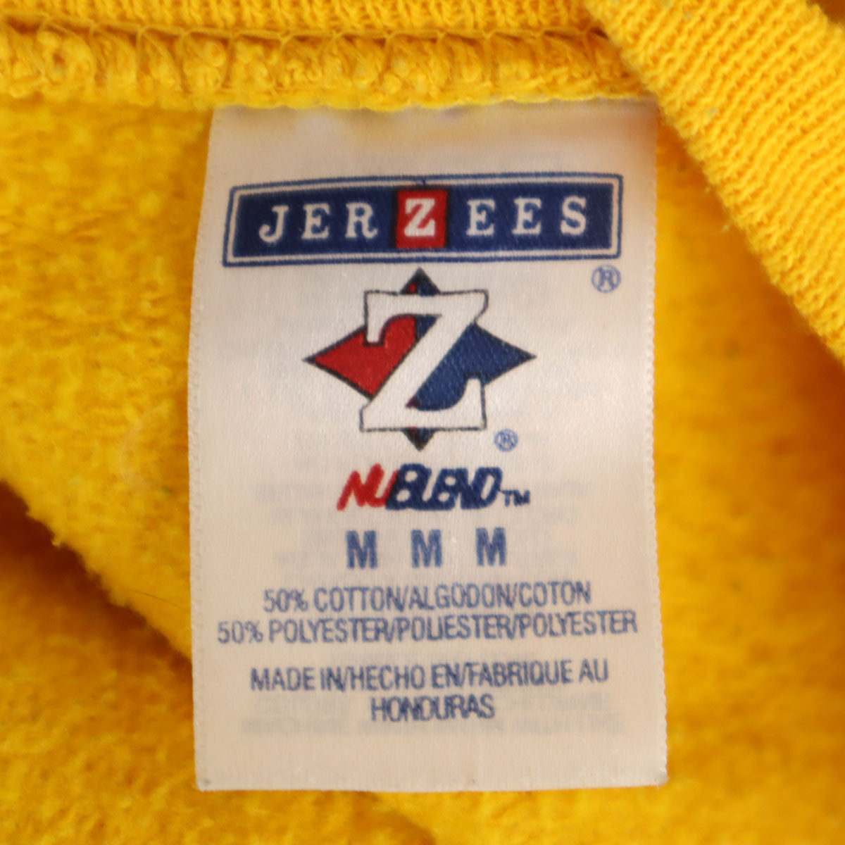 JERZEES ジャージーズ 長袖 スウェット トレーナー M 山吹色 メンズ