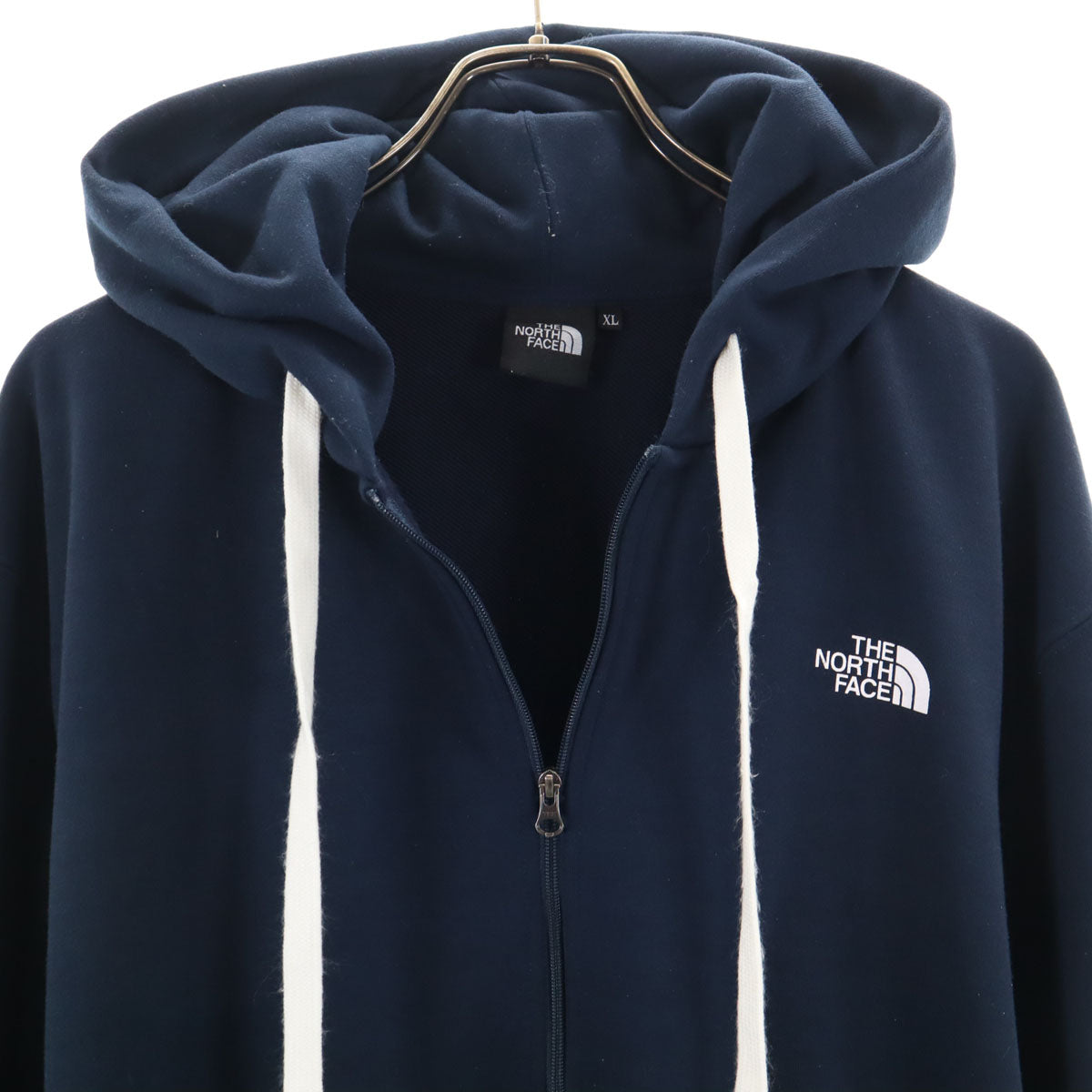 THE NORTH FACE ノースフェイス 長袖 スウェット ジップパーカー XL ネイビー アウトドア NT62130X メンズ