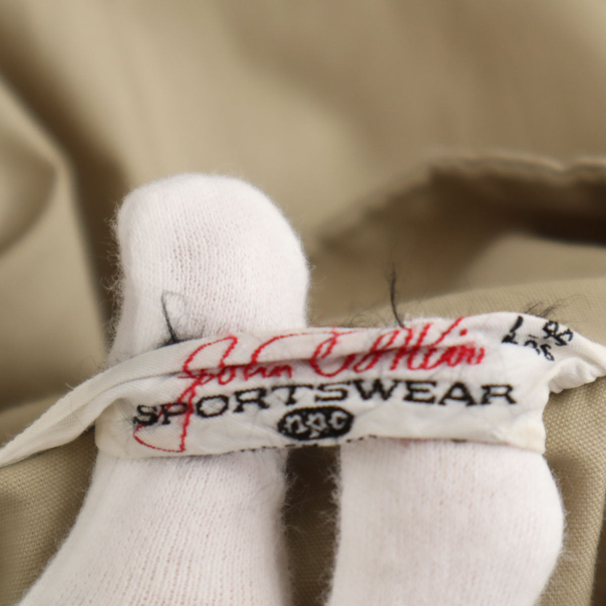 sportswear スポーツウェア 70s ヴィンテージ タロン スイングトップ L グレージュ ジャケット TALONジップ メンズ