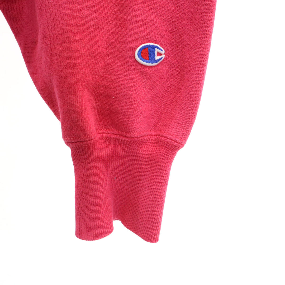 Champion チャンピオン 90s USA製 刺繍タグ オールド 長袖 リバースウィーブ スウェット トレーナー L ピンク メンズ