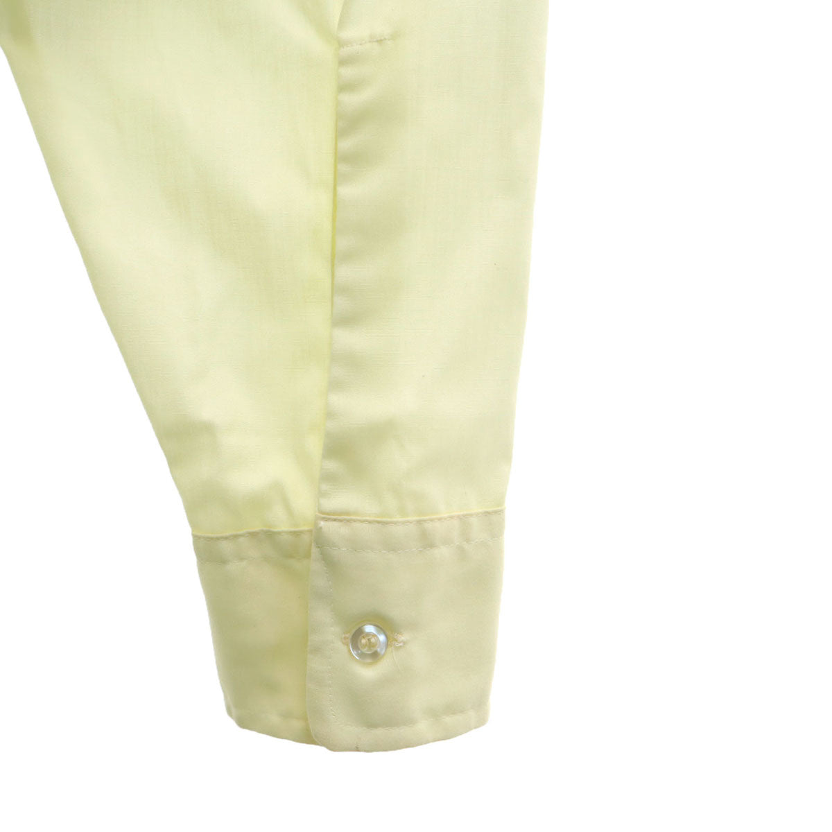 ARROW アロー 70s ヴィンテージ 長袖 シャツ 14-32 イエロー メンズ