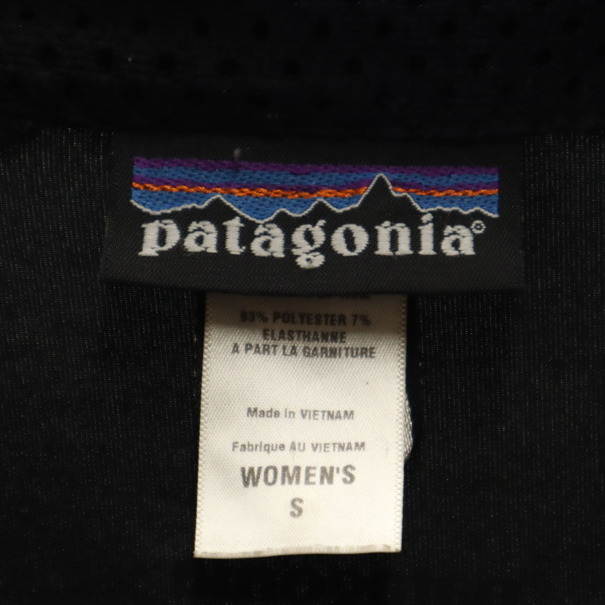 patagonia パタゴニア ジップジャケット S ブラック アウトドア STY25005F9 レディース
