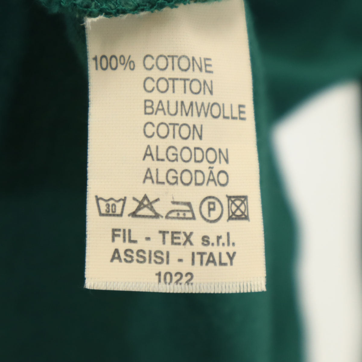 Christian Dior MONSIEUR クリスチャンディオール ムッシュ 90s イタリア製 オールド 長袖 ポロシャツ L グリーン メンズ