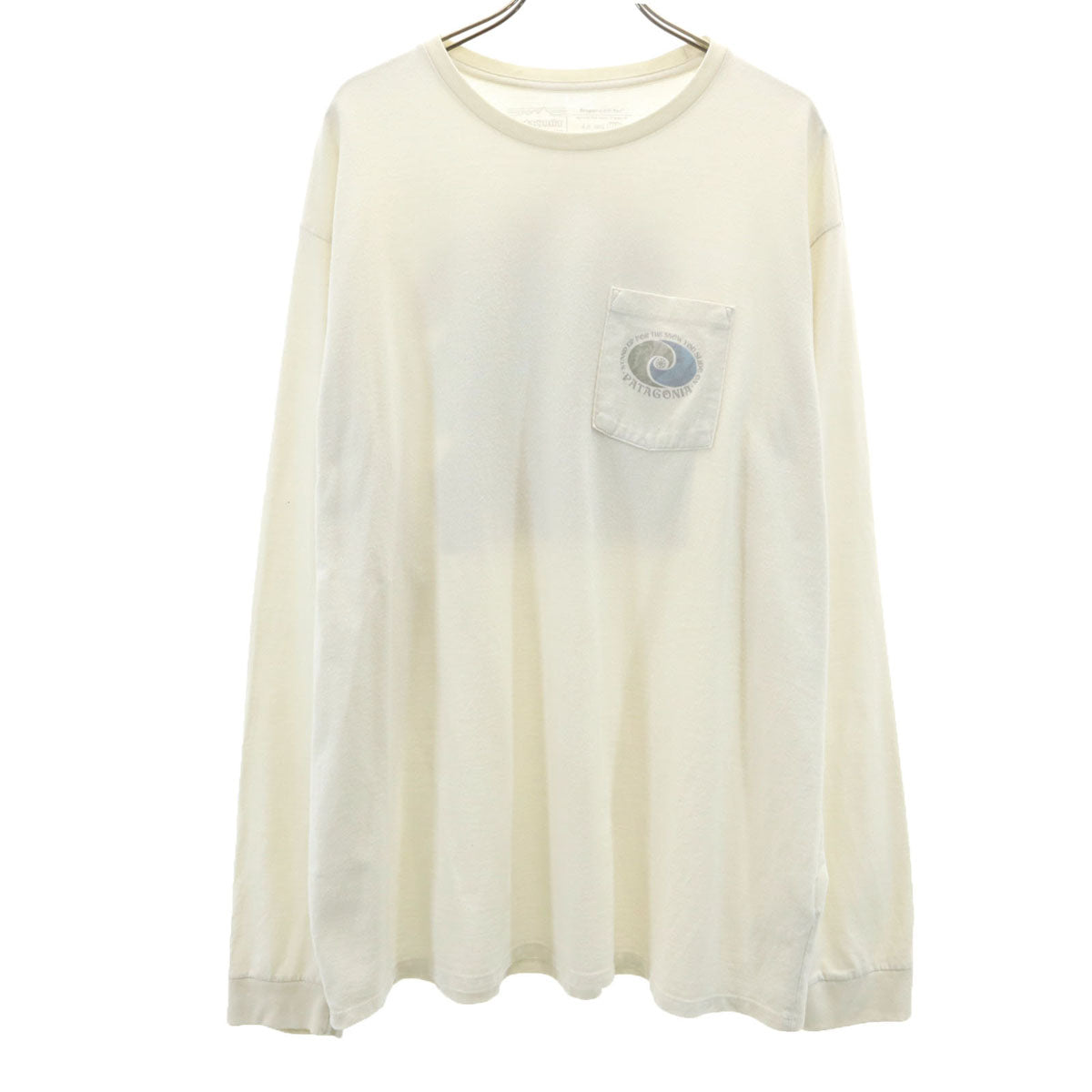 patagonia パタゴニア 長袖 Tシャツ M オフホワイト アウトドア STY37692FA23 メンズ