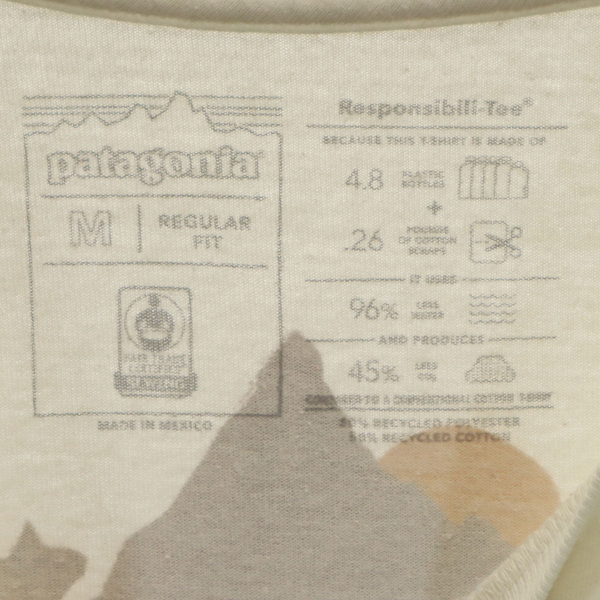 patagonia パタゴニア 長袖 Tシャツ M オフホワイト アウトドア STY37692FA23 メンズ