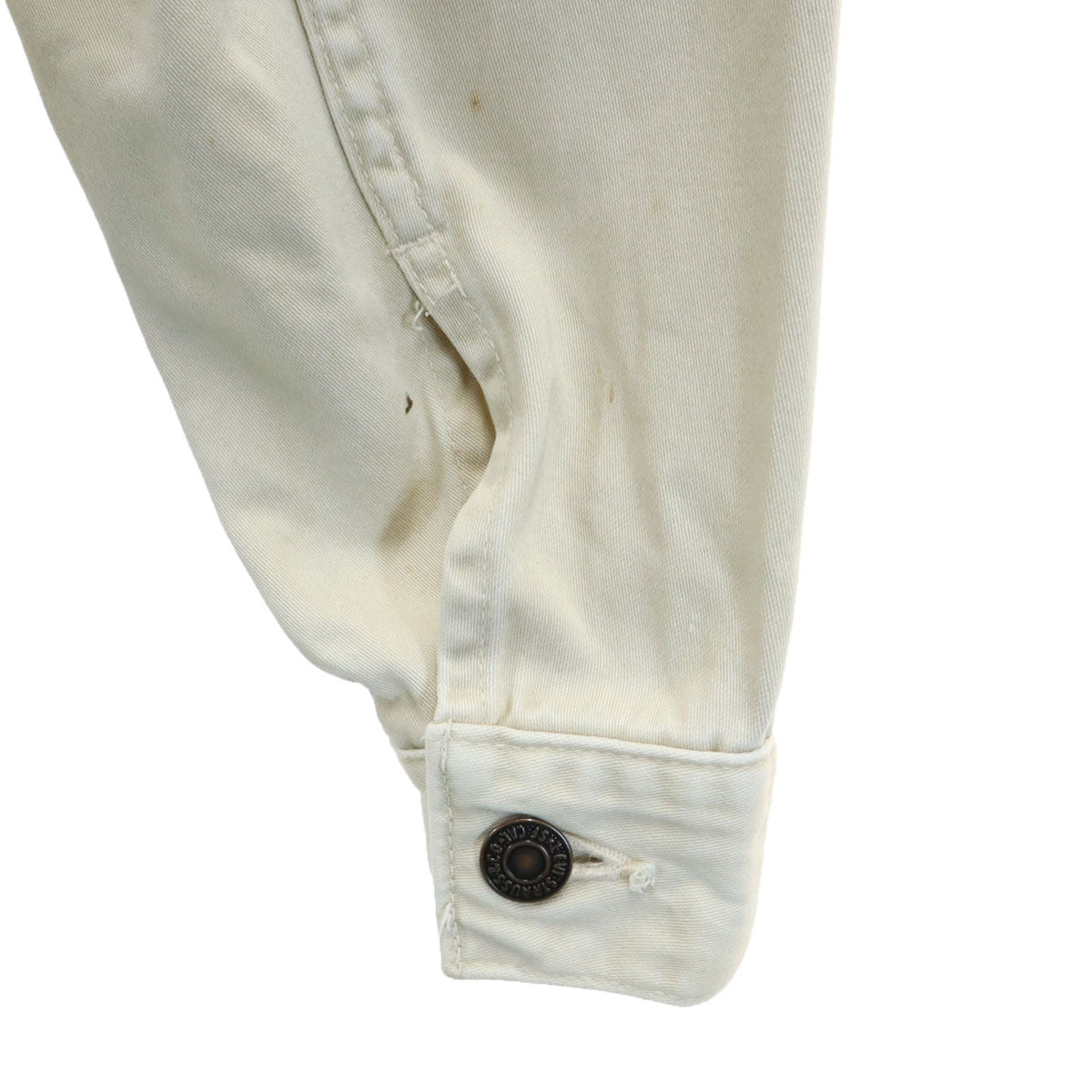 Levi's リーバイス 90s 日本製 オールド デニムジャケット M グレージュ レディース