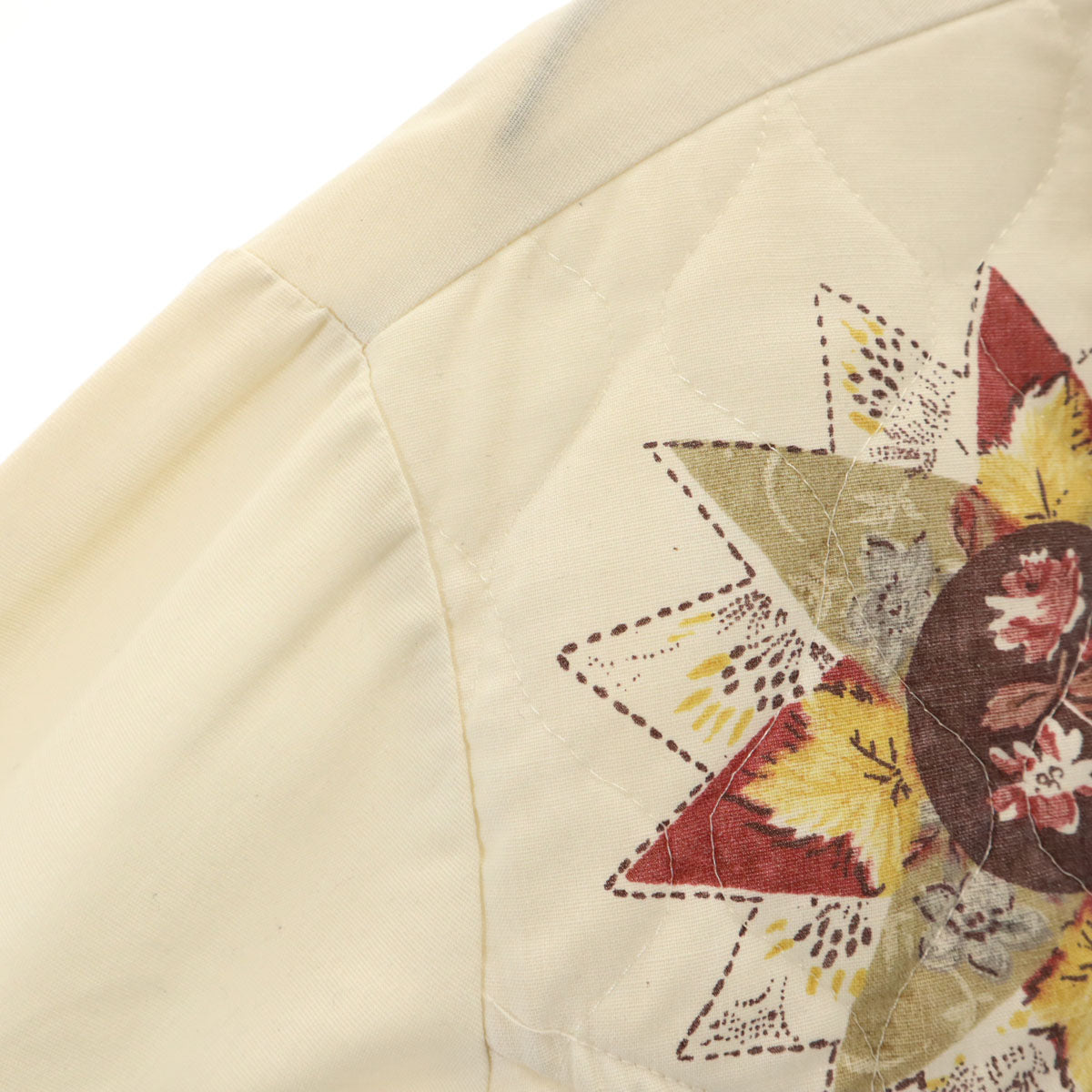 KENNINGTON ケニントン 70s ヴィンテージ 長袖 ウエスタンシャツ アイボリー メンズ