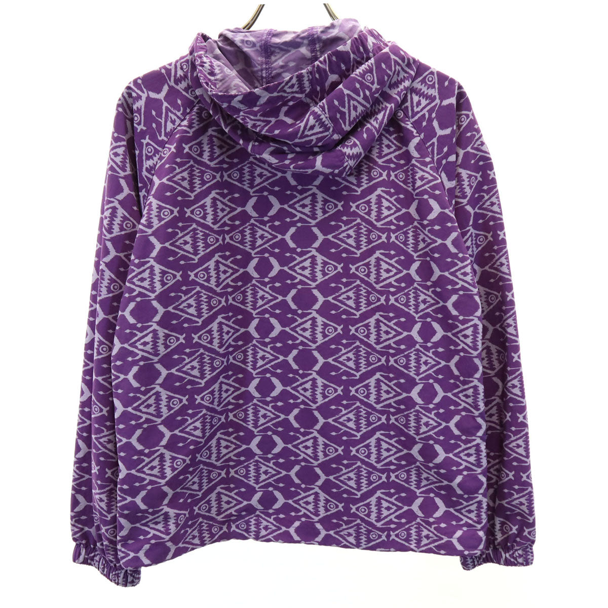patagonia パタゴニア 総柄 バギーズ ジャケット XL パープル キッズ