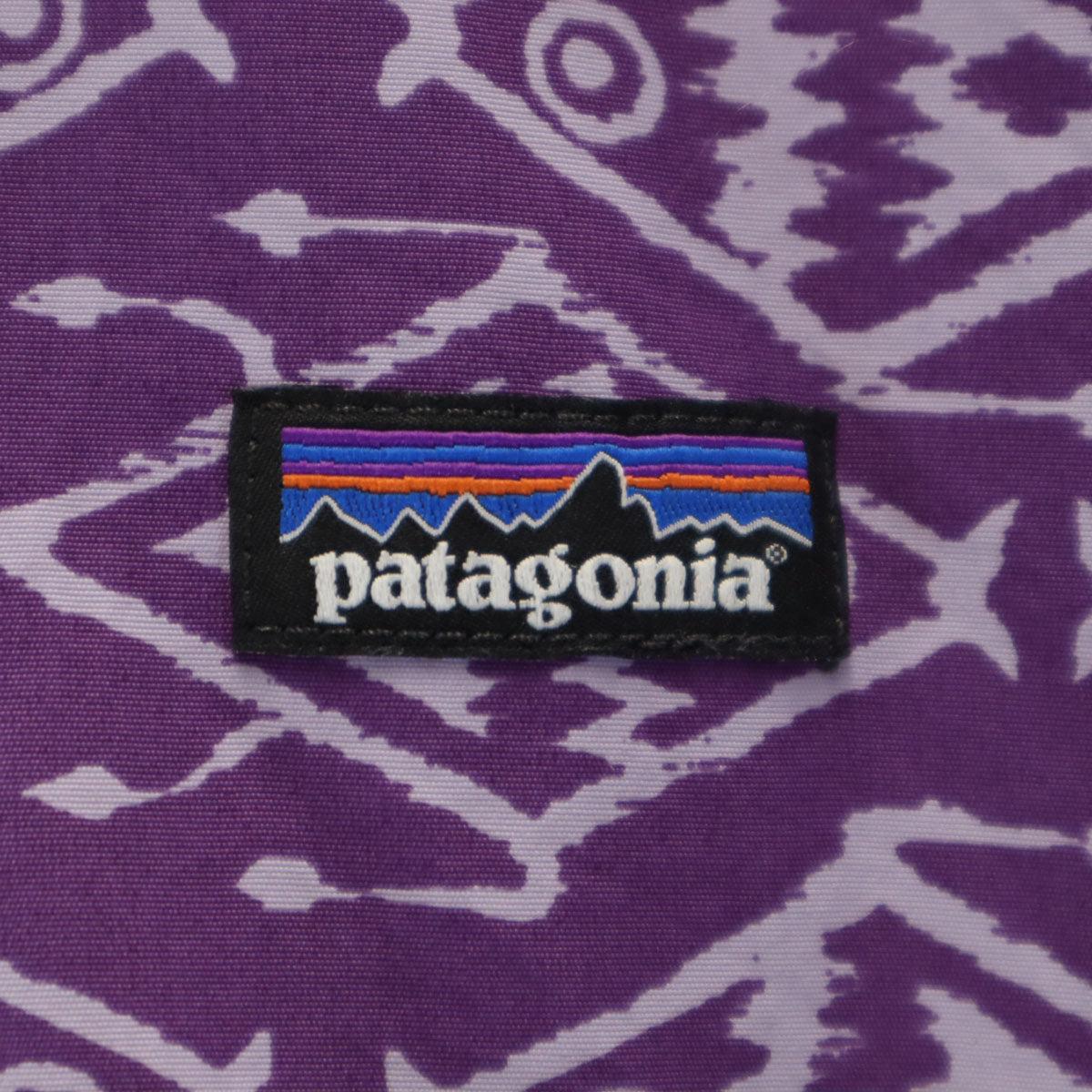patagonia パタゴニア 総柄 バギーズ ジャケット XL パープル キッズ