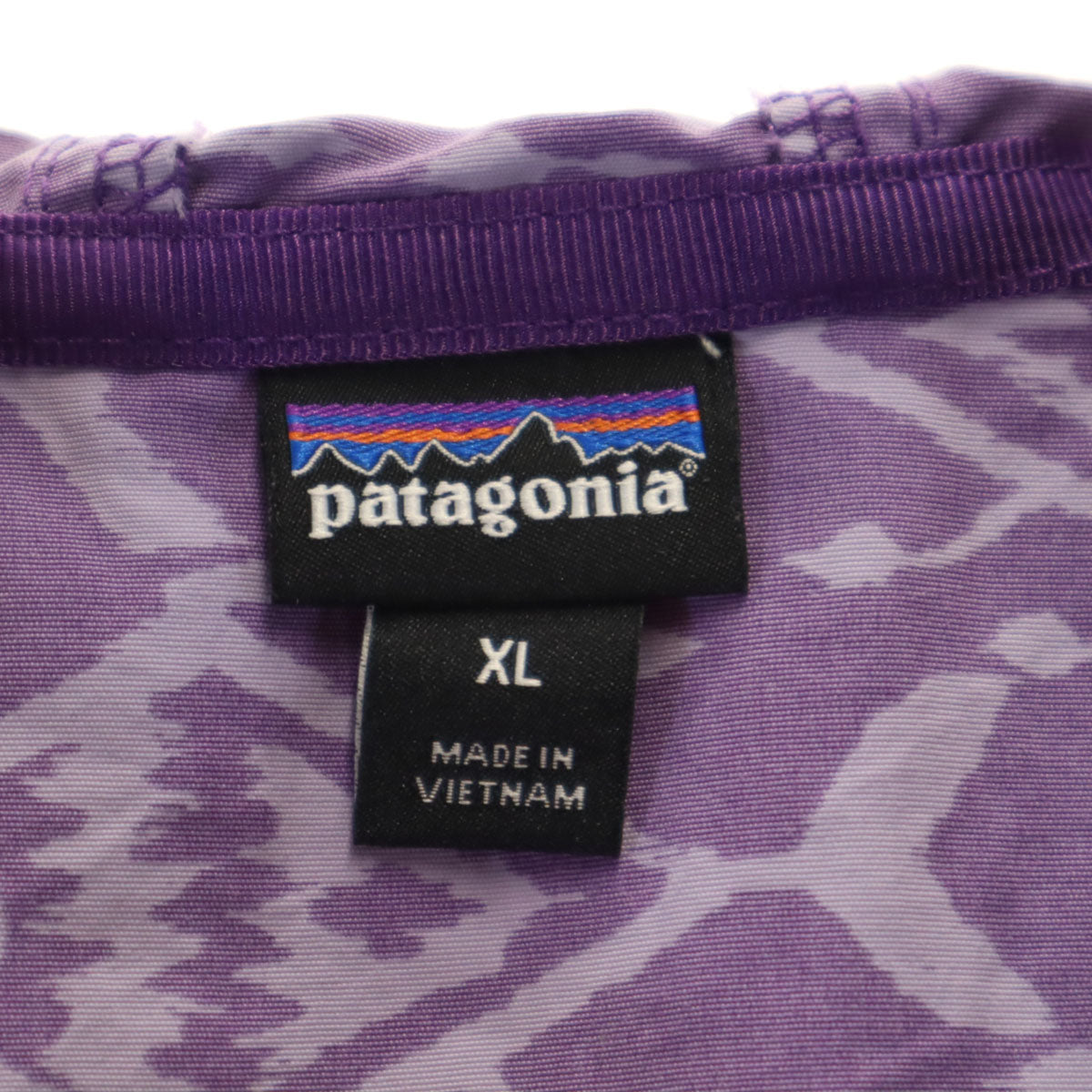 patagonia パタゴニア 総柄 バギーズ ジャケット XL パープル キッズ