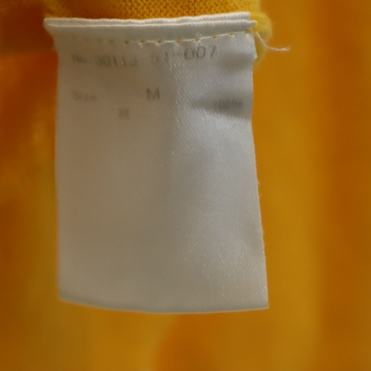 ELFORBR エルフォーブル 長袖 ニットカーディガン M イエロー レディース