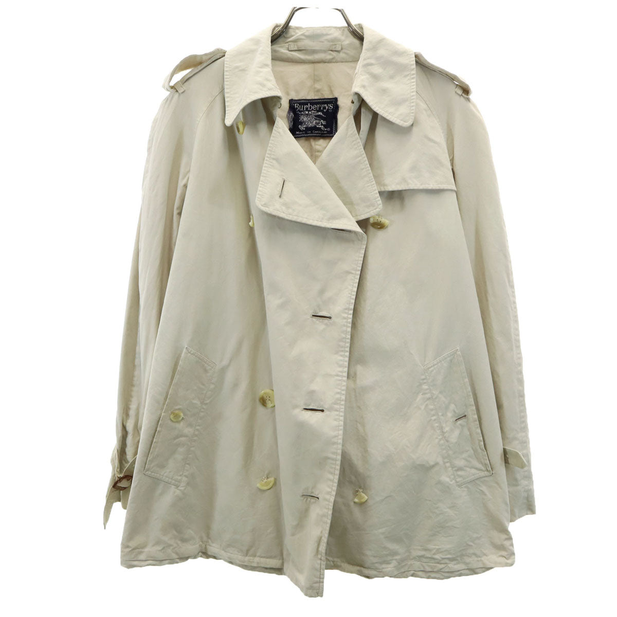Burberrys バーバリーズ 80s 英国製 ヴィンテージ トレンチ ジャケット ベージュ メンズ