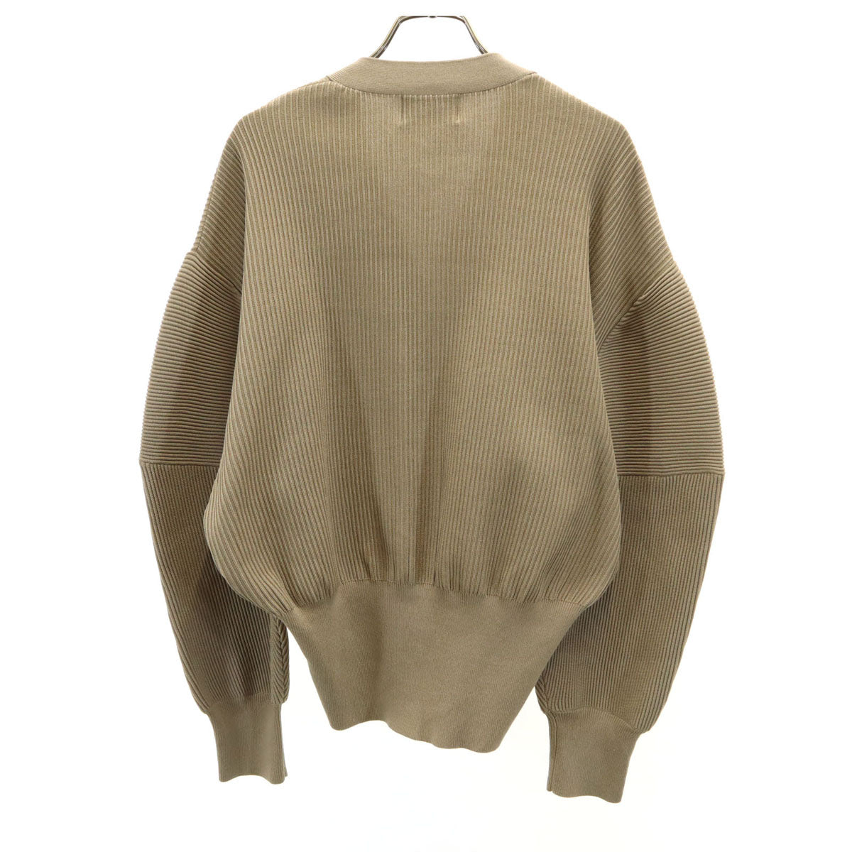 CLANE クラネ 長袖 Vネック ニットカーディガン 2 ベージュ レディース