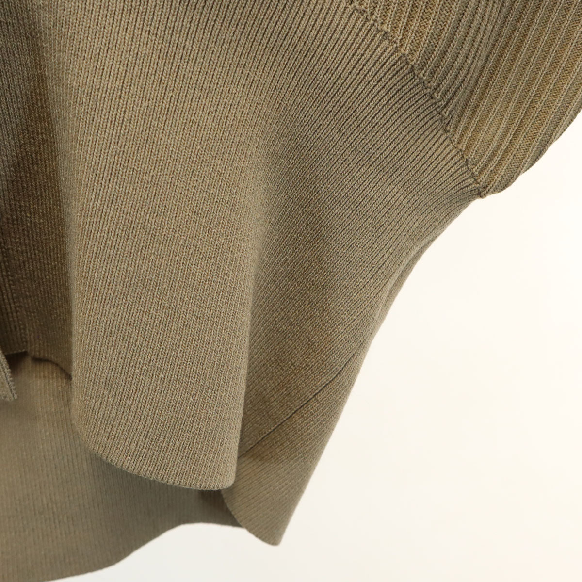 CLANE クラネ 長袖 Vネック ニットカーディガン 2 ベージュ レディース