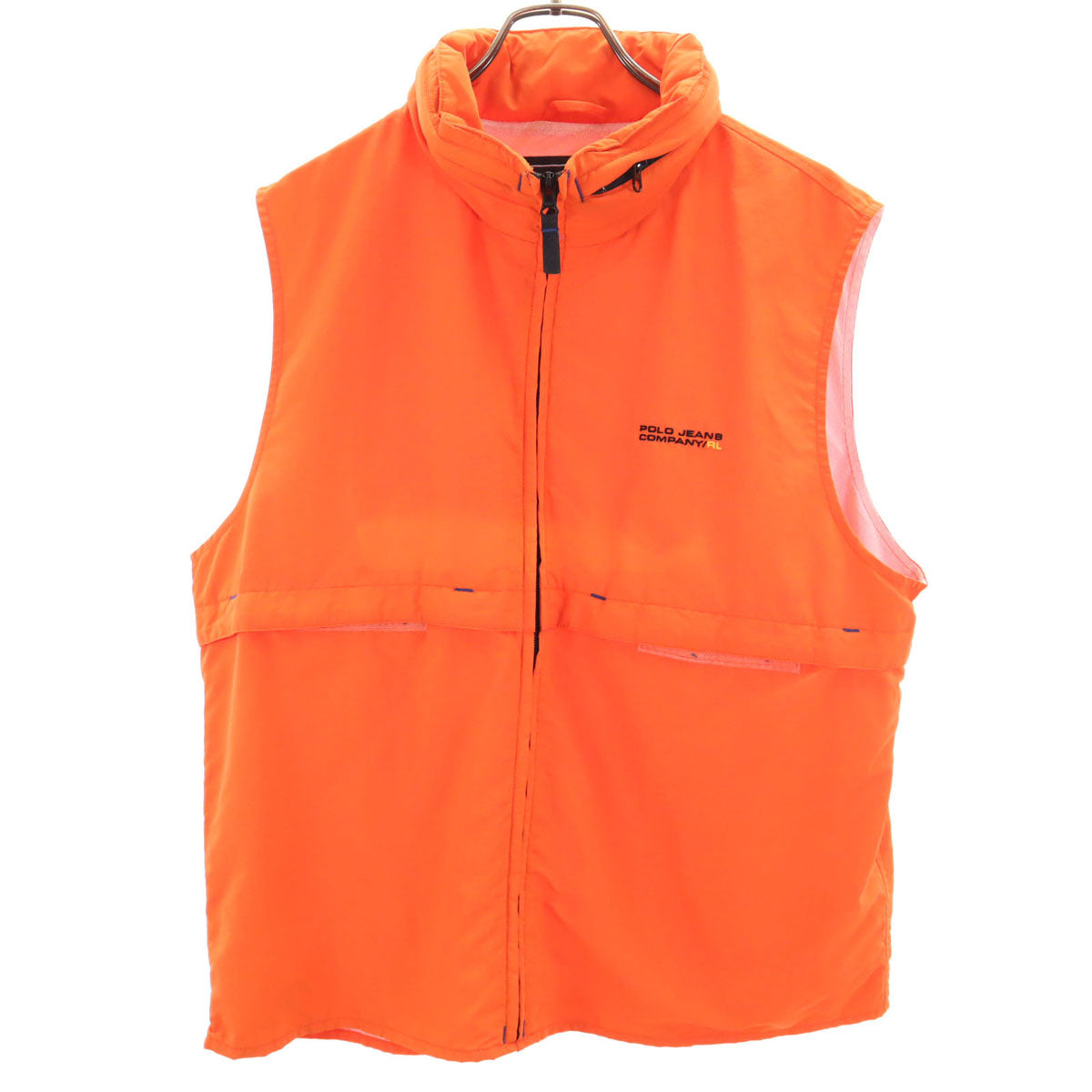POLO JEANS ポロジーンズ ベスト M オレンジ Ralph Lauren ラルフローレン メンズ
