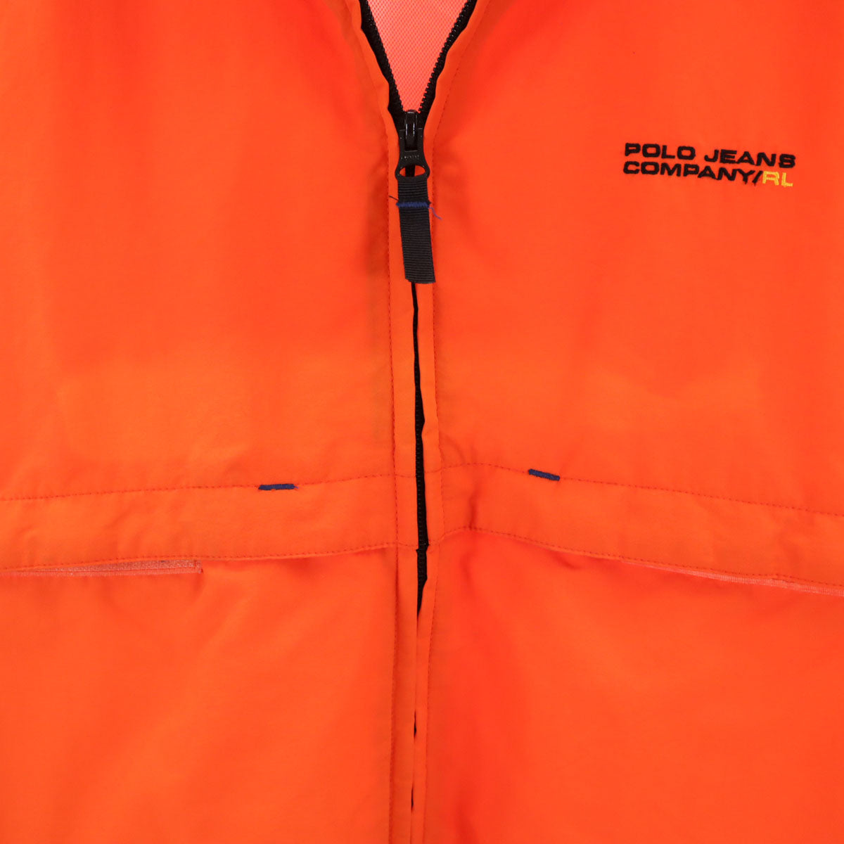 POLO JEANS ポロジーンズ ベスト M オレンジ Ralph Lauren ラルフローレン メンズ