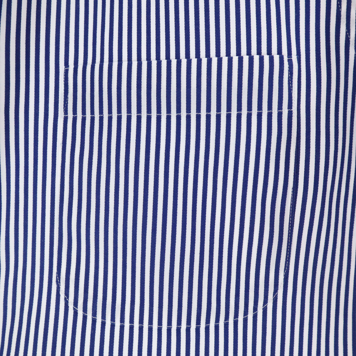 SHIPS シップス 日本製 ストライプ柄 長袖 ボタンダウンシャツ 37 ネイビー メンズ