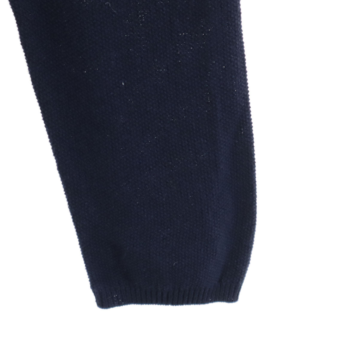 BATONER バトナー 日本製 リネンブレンド 長袖 ニットカーディガン 1 ネイビー メンズ