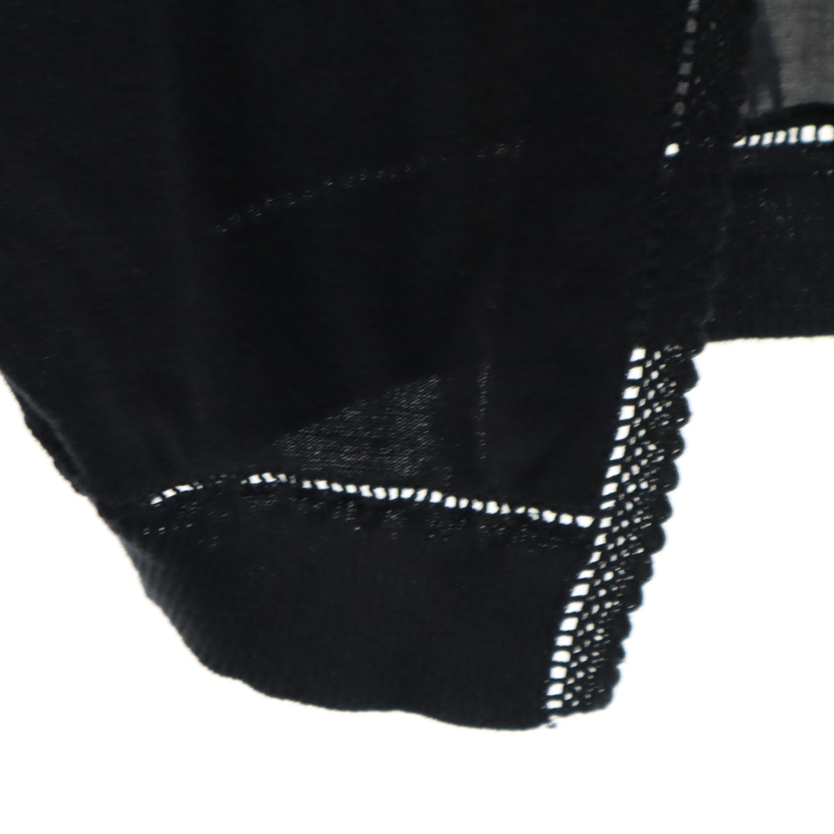 U by ungaro ユー バイ アンガロ 長袖 ニット ボレロ M ブラック レディース