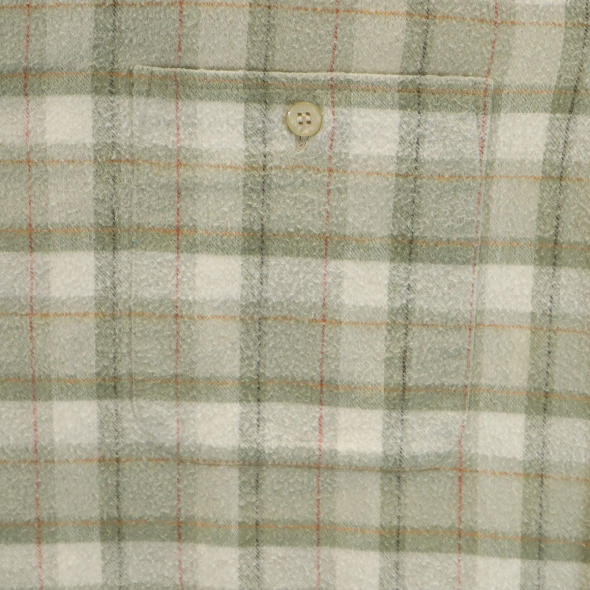 Christian Dior MONSIEUR クリスチャンディオール ムッシュ 90s オールド チェック柄 長袖 ネルシャツ LL グリーングレー系 メンズ