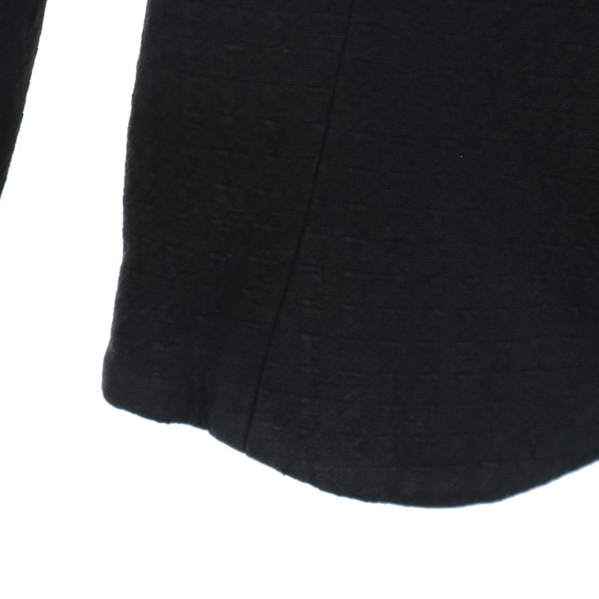 ARMANI COLLEZIONI アルマーニコレッツォーニ 総柄 長袖 ショールカラー ジャケット 36 ブラック系 レディース