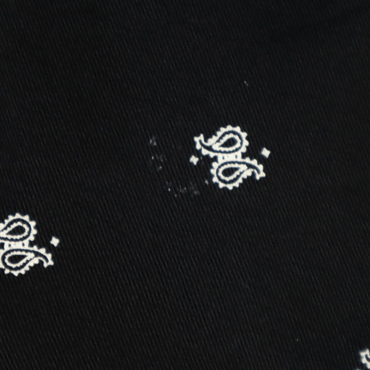 AMIRI アミリ USA製 総柄 長袖 ウエスタンシャツ L 黒 メンズ