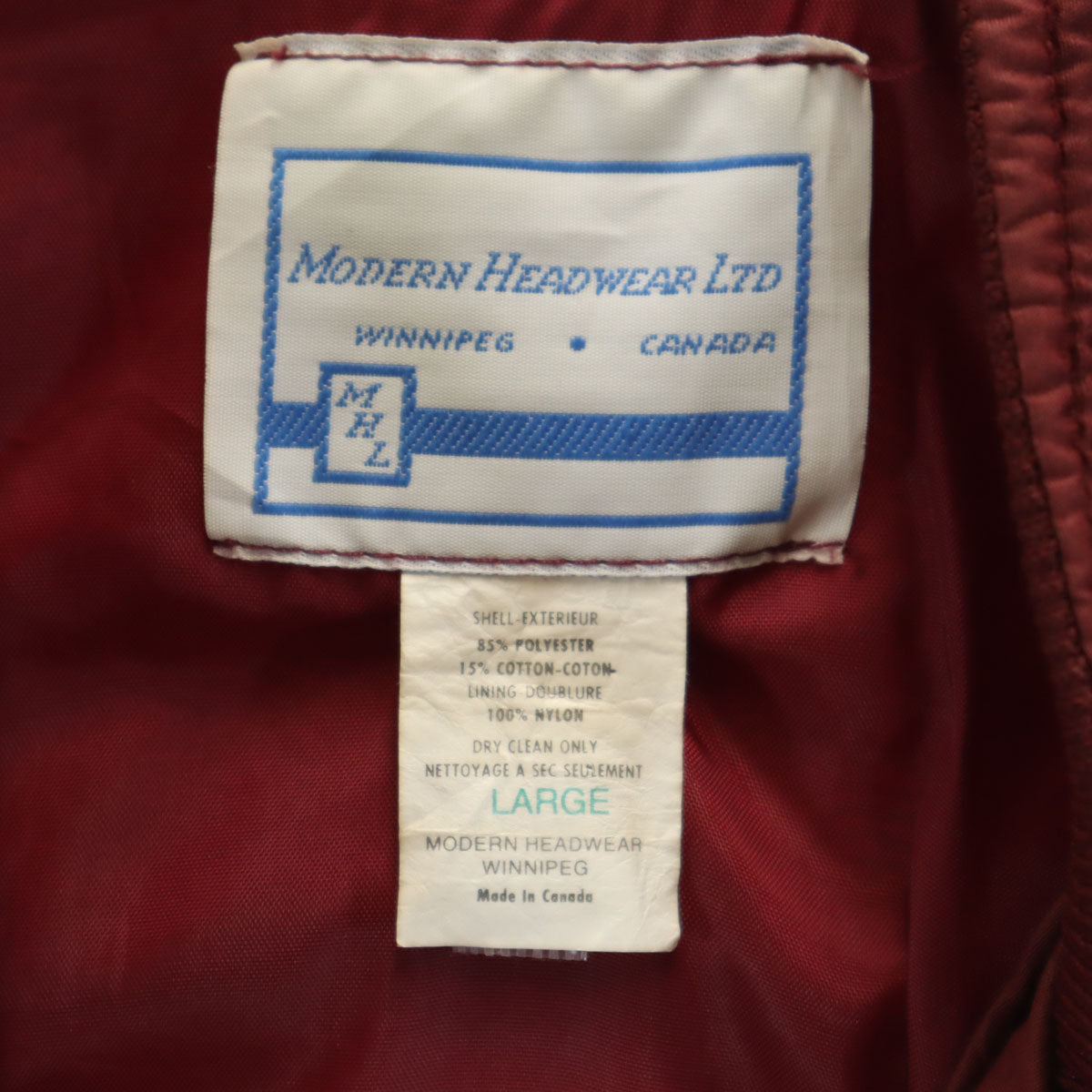 MODERN HEADWEAR LTD ブルゾン L 赤系 メンズ