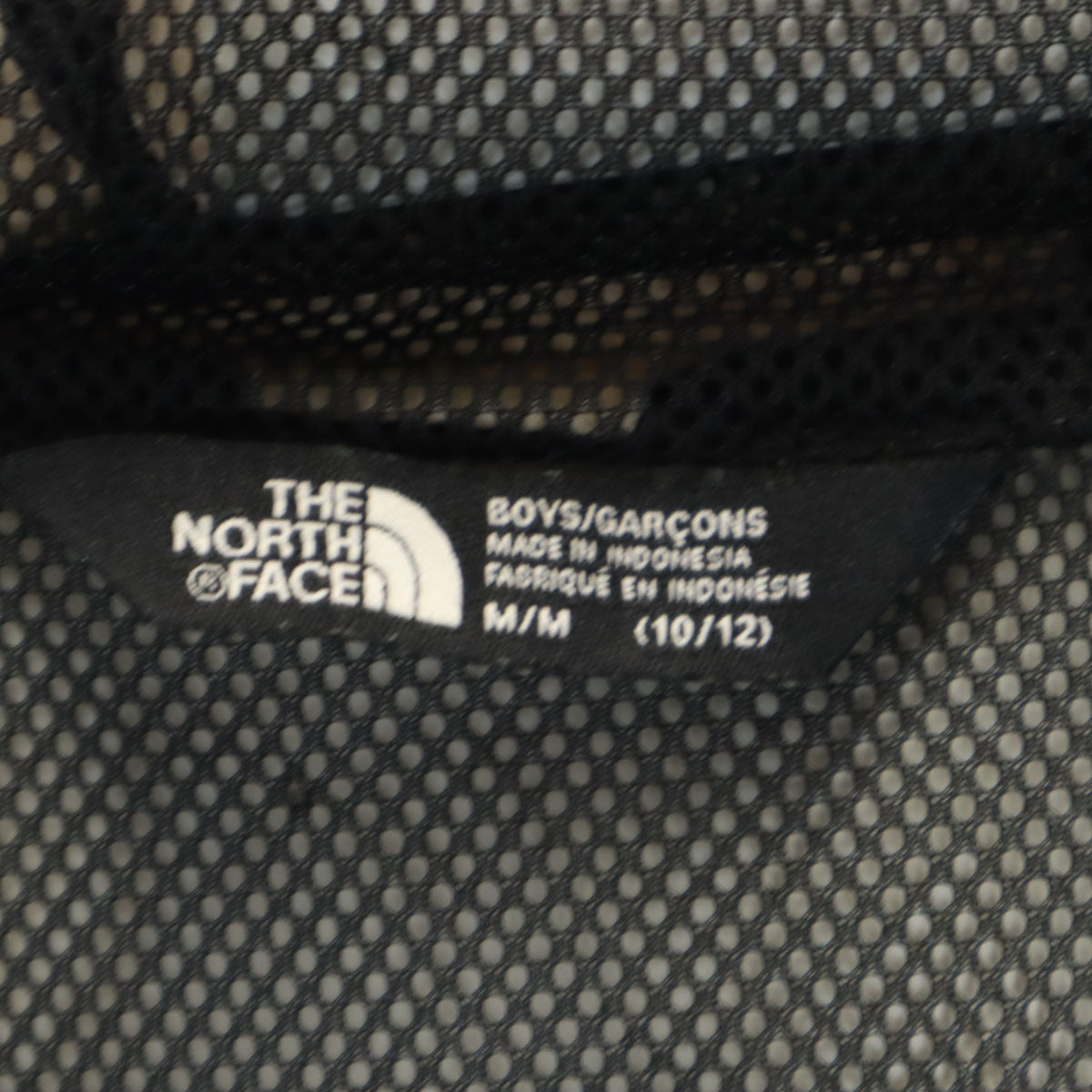 THE NORTH FACE ノースフェイス ナイロンジャケット M（10/12） 黒 NF0A3RTJ アウトドア 裏メッシュ キッズ