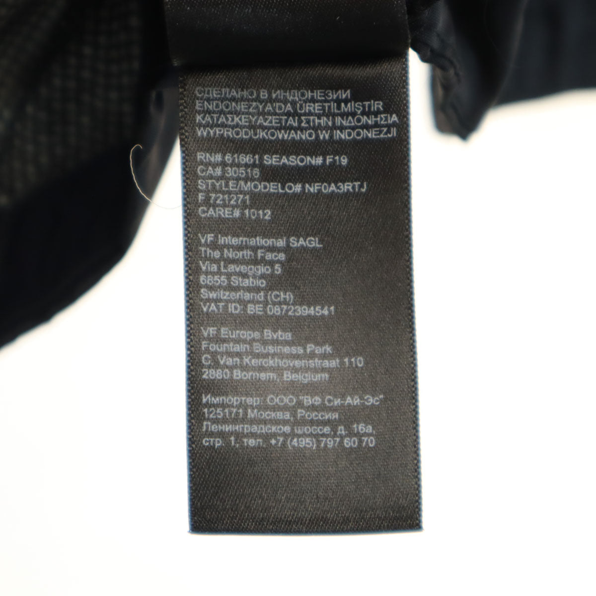 THE NORTH FACE ノースフェイス ナイロンジャケット M（10/12） 黒 NF0A3RTJ アウトドア 裏メッシュ キッズ