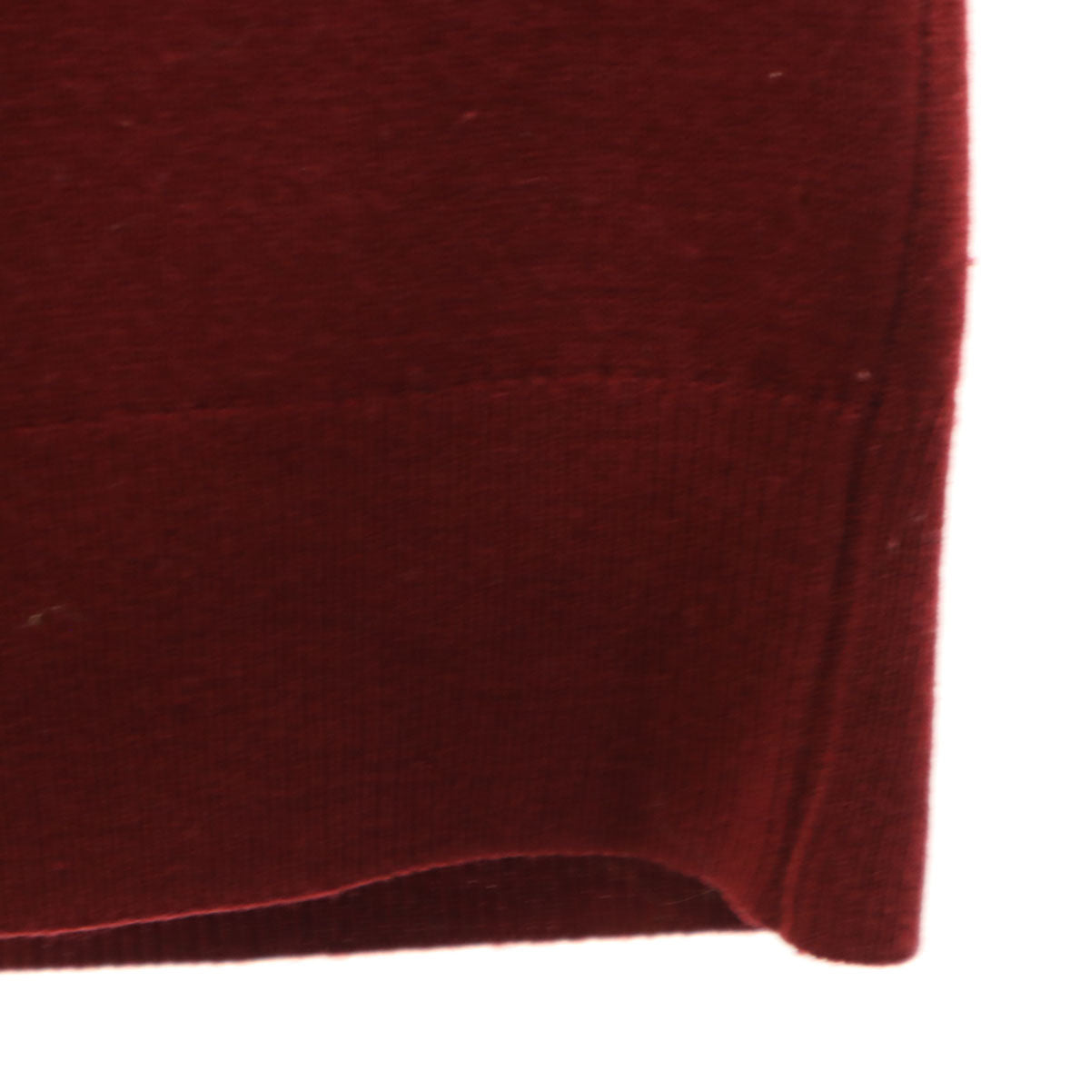 FRED PERRY フレッドペリー イングランド製 長袖 Vネック ニット 36 レッド系 メンズ