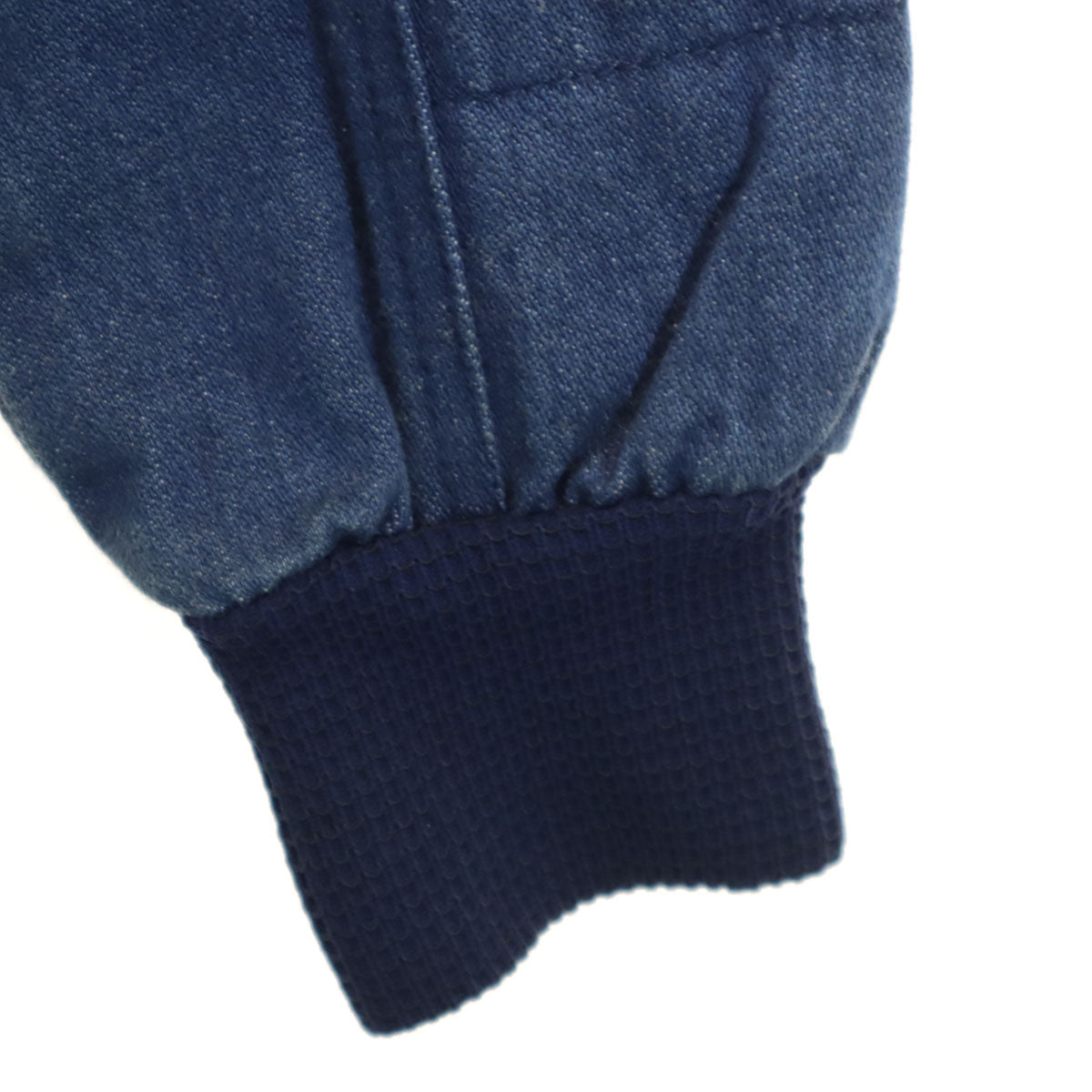 JACK JONES ジャック ジョーンズ 70s 80s ヴィンテージ ユーロワーク キルティング切替 ブルゾン 42 インディゴ レディース