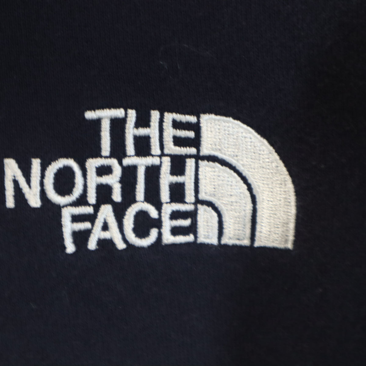 THE NORTH FACE ザノースフェイス フードビッグロゴ 長袖 ジップパーカー M ネイビー アウトドア NT62130 裏起毛 メンズ