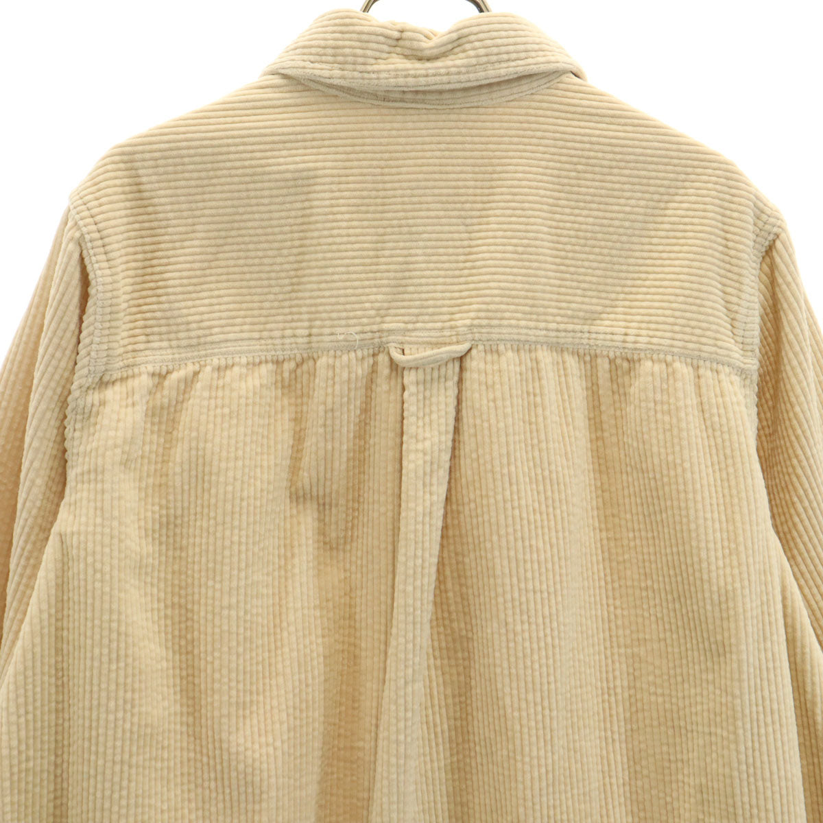 MAINSTREET BLUES 長袖 コーデュロイシャツ L ベージュ メンズ
