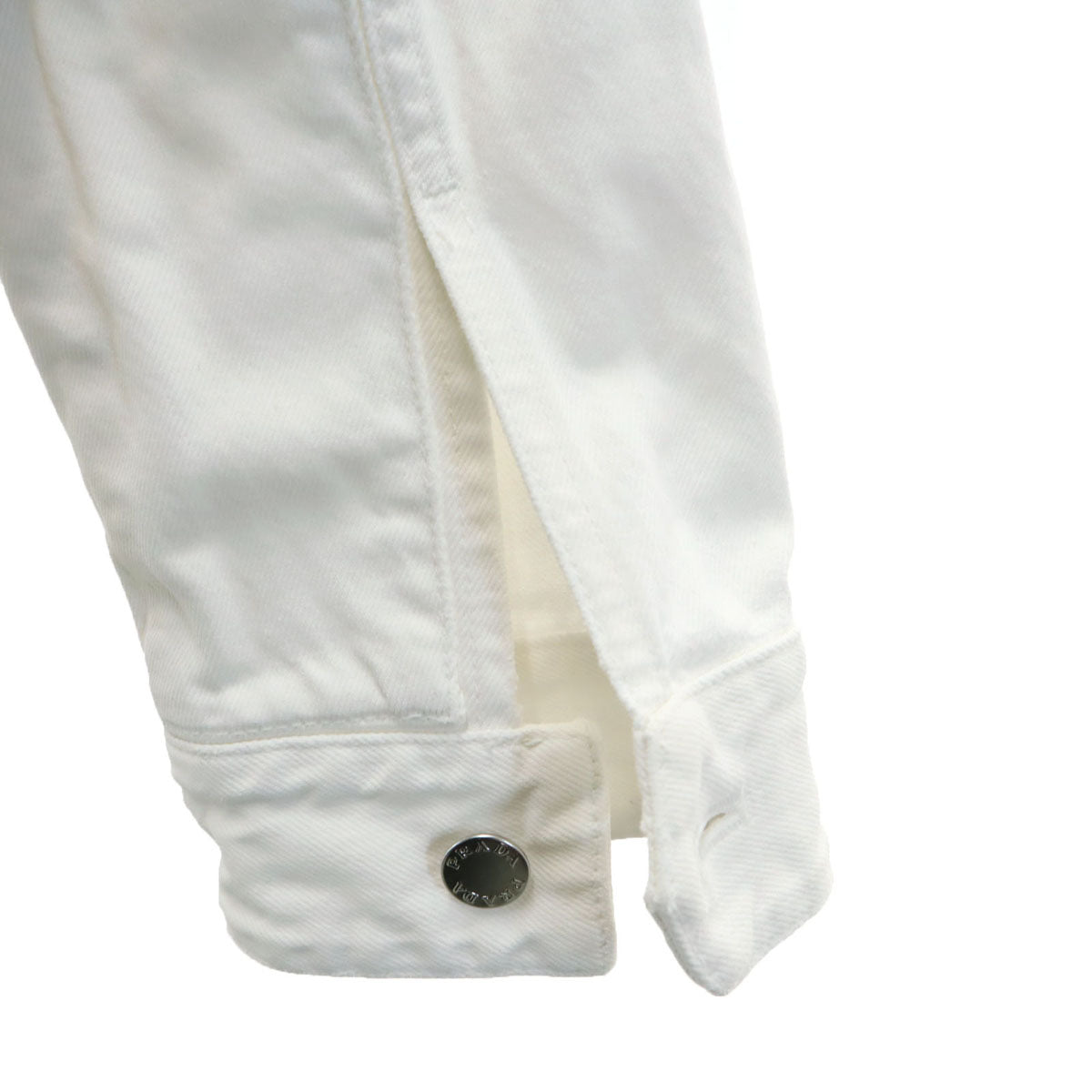 PRADA プラダ イタリア製 デニムジャケット 48 ホワイト メンズ