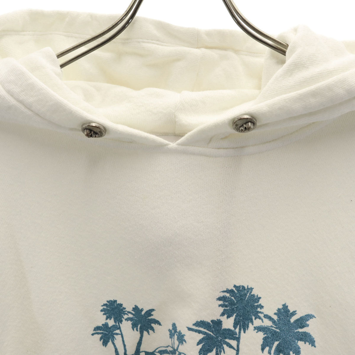 MONCLER モンクレール イタリア製 長袖 パーカー L ホワイト メンズ